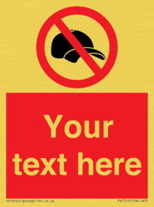 Custom prohibition no caps